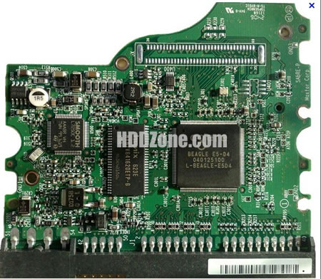 040125100 Maxtor Harddisk kontrol devre mantık kartı