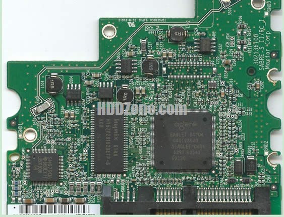 040128000 Maxtor Harddisk kontrol devre mantık kartı