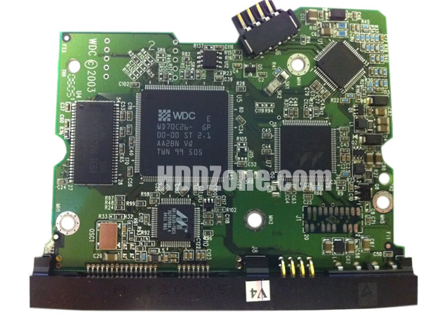2060-001267-001 WD Harddisk kontrol devre mantık kartı