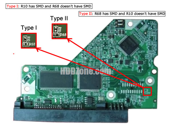 2060-701640-002 WD Harddisk kontrol devre mantık kartı