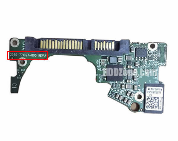 2060-771927-005 WD Harddisk kontrol devre mantık kartı