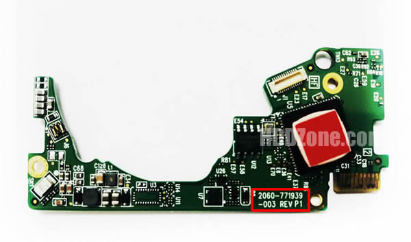 2060-771939-003 WD Harddisk kontrol devre mantık kartı