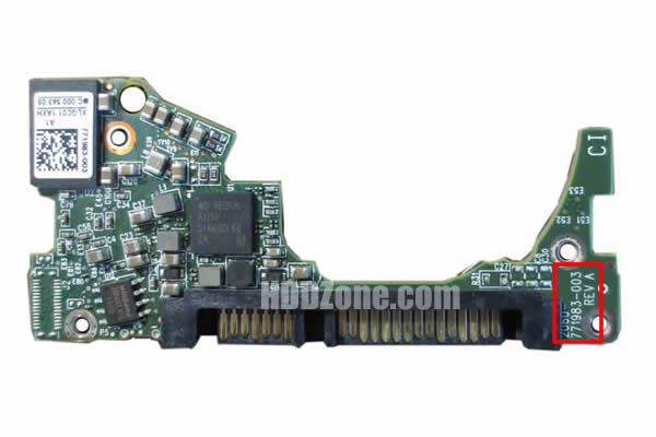 2060-771983-003 WD Harddisk kontrol devre mantık kartı