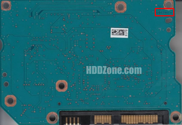 G002901A Toshiba Harddisk kontrol devre mantık kartı