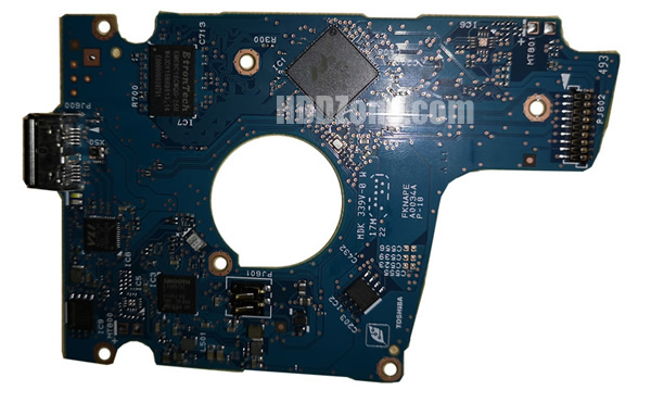 G0034A Toshiba Harddisk kontrol devre mantık kartı