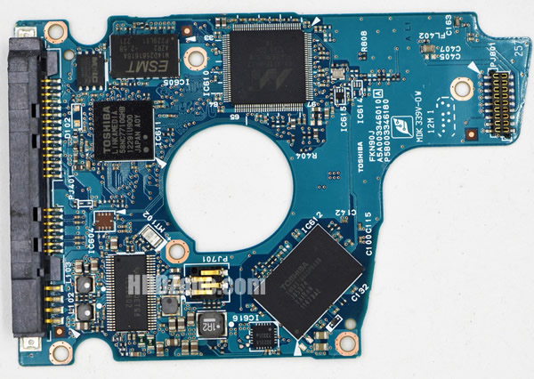 G3346A Toshiba Harddisk kontrol devre mantık kartı
