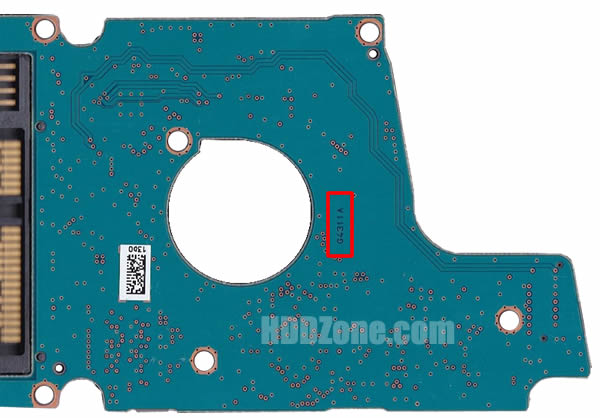 G4311A Toshiba Harddisk kontrol devre mantık kartı