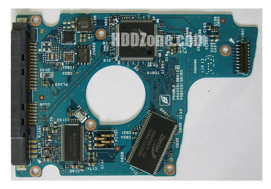 G003138A Toshiba Harddisk kontrol devre mantık kartı