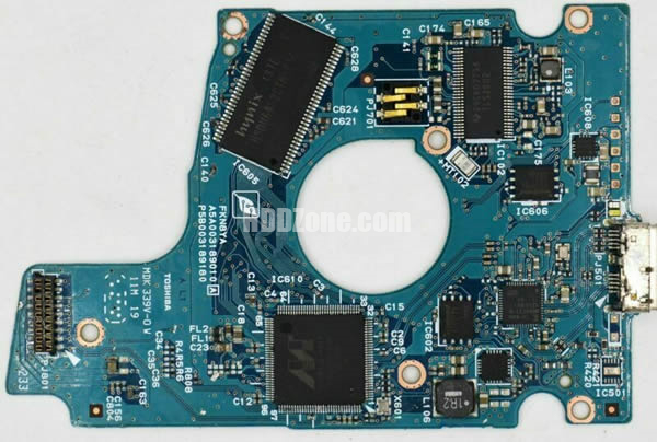 G003189A Toshiba Harddisk kontrol devre mantık kartı